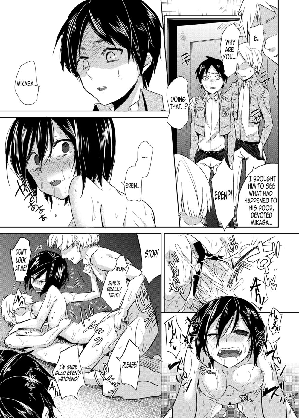 Hentai Manga Comic-Mikasa's Training Report-Read-20